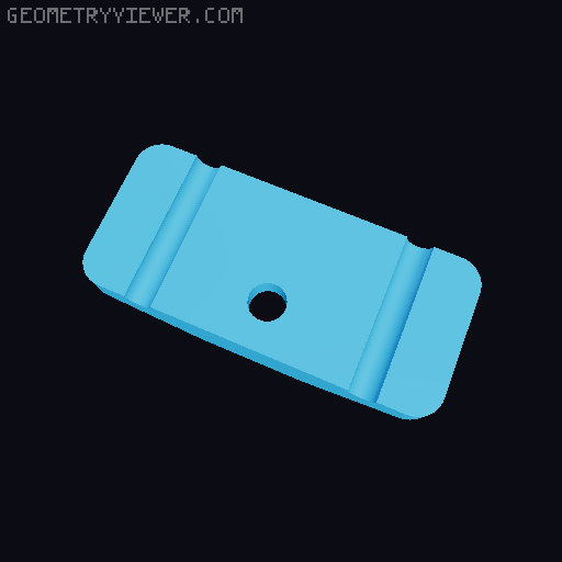 KitchenAid Stand Mixer Attachment Shelf Bracket 3D model thumbnail