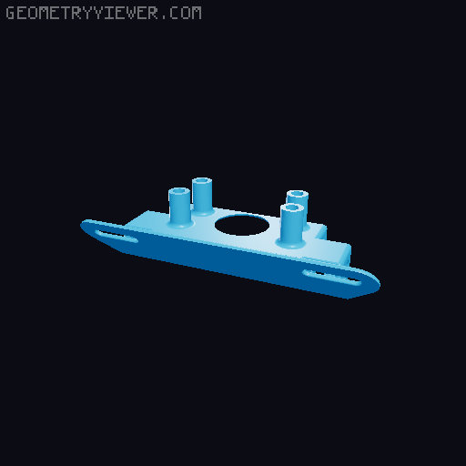 2026 FREDDOM FIGHTER - TAG-SIGNAL - TAIL  TIDY MOUNT 3D model thumbnail