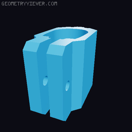 InsertMate - Accurate Heat Insert Guide (parametric) 3D model thumbnail