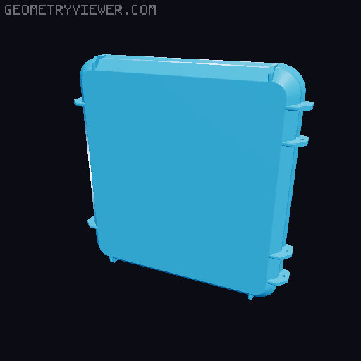 Tool box XXL 3D model thumbnail