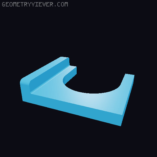 DDD Printable Wall Control System 3D model thumbnail