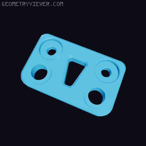 Generic ADXL345 for Neptune 4 Shroud (SF 3x5015) 3D model thumbnail