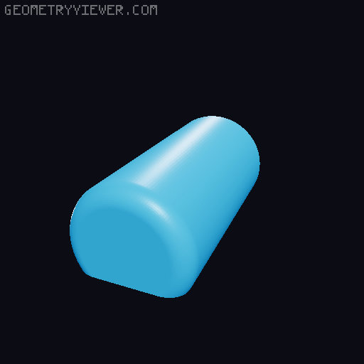 Turtle shell container 3D model thumbnail