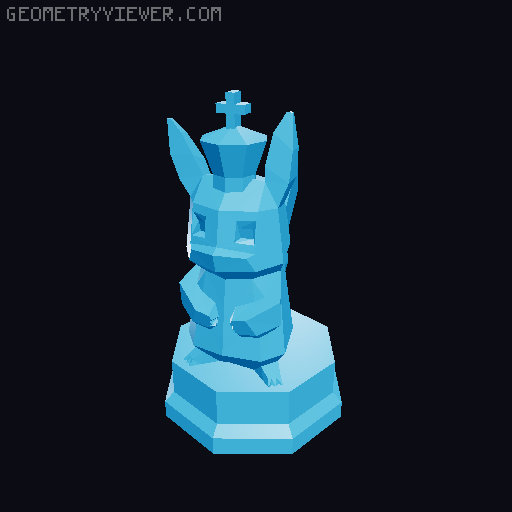 Pokemon Chess Set 3D model thumbnail