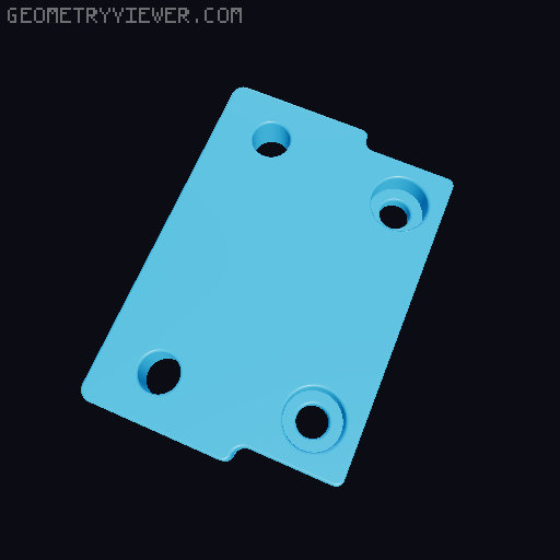 SV08 MAX Door Hinges & Handles 3D model thumbnail