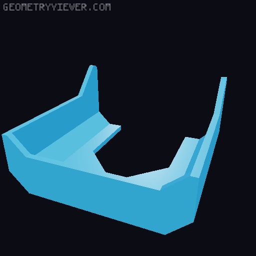 Modular Toy Robot 3D model thumbnail