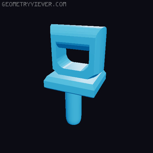 Remade! B.B.1 arm and hands 3D model thumbnail