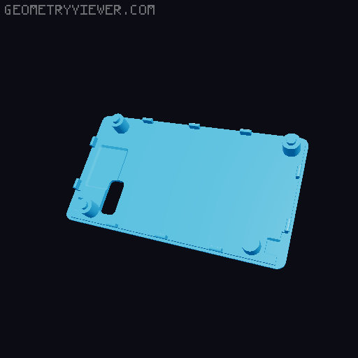 Gaggiuino - Gaggia Classic | Pro Touchscreen Housing and Funnel Plate Mount 3D model thumbnail