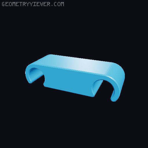 Watercooling / Radiator hose clamps 3D model thumbnail
