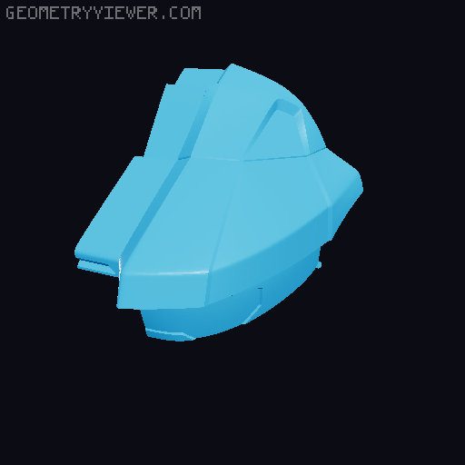 Halo Infinite Master Chief Helmet 3D model thumbnail