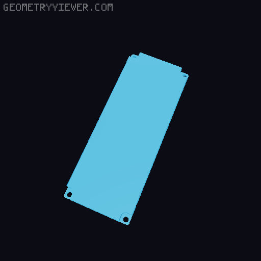 T-Beam v1.x case for Meshtastic 3D model thumbnail