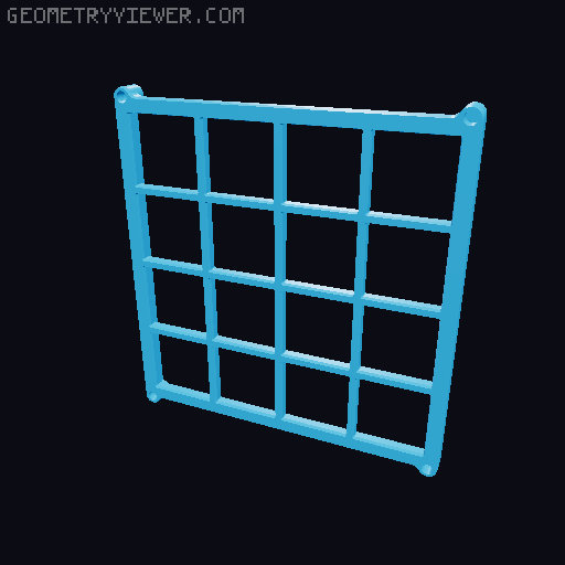 Gridfinity Desktop Baseplates 3D model thumbnail
