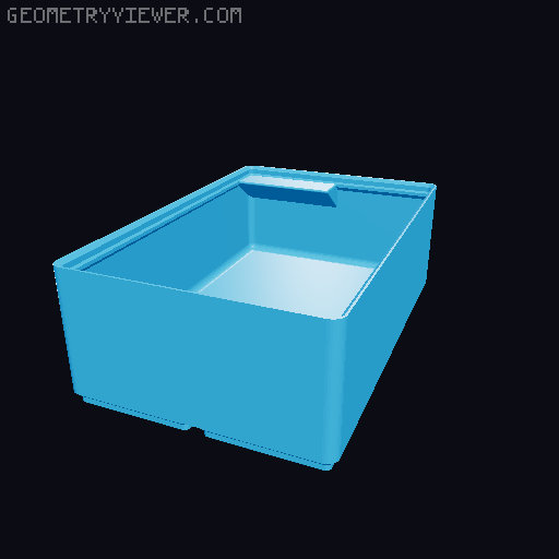 Gridfinity cups height 6 (46mm) collection 3D model thumbnail