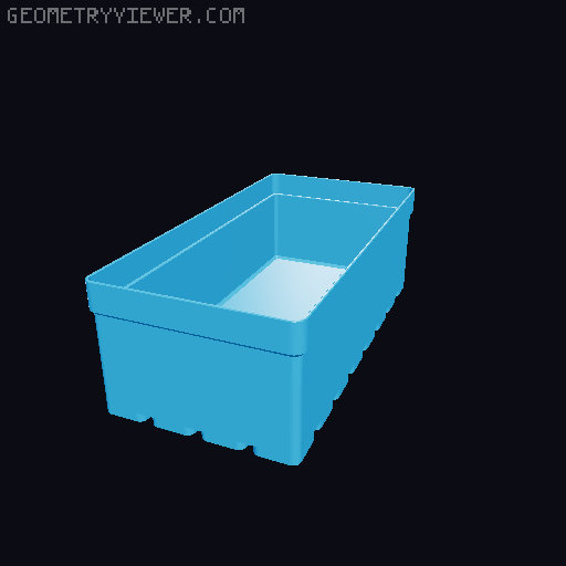 Festool/Tanos Organizer Sys-Org boxes / drawer organizer 3D model thumbnail