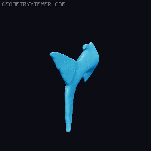 3 part fish(for bigger prints 3D model thumbnail