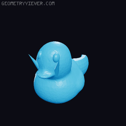 the duck mostrosity 3D model thumbnail