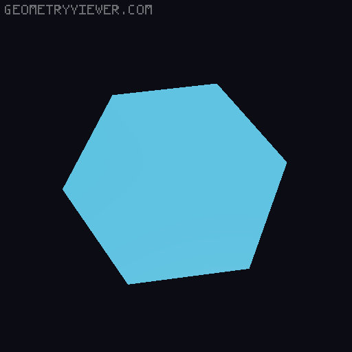 Hexagon LED Panels and Shelfs 3D model thumbnail