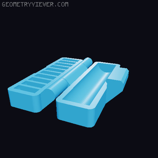Pre-fabs for fuchsr's "Print-in-Place, Customizable Cases for Button-type Batteries" -  25+ sizes 3D model thumbnail
