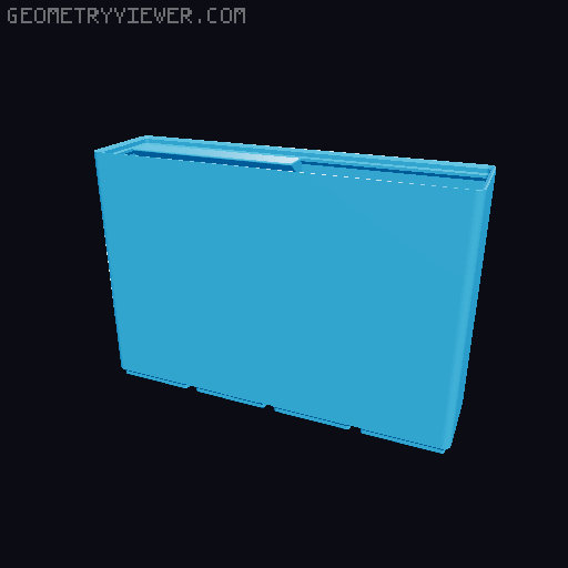 Gridfinity cups height 16 (116mm) collection 3D model thumbnail
