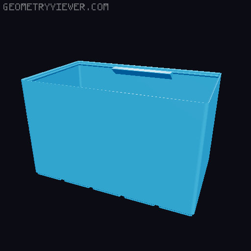 Gridfinity cups height 18 (130mm) collection 3D model thumbnail