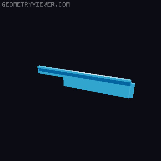 Creality K1 Riser for LED Mod 3D model thumbnail