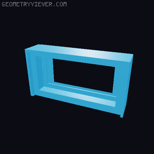 Open 6x12, 6x17 and 6x24 Panoramic Camera Remix 3D model thumbnail