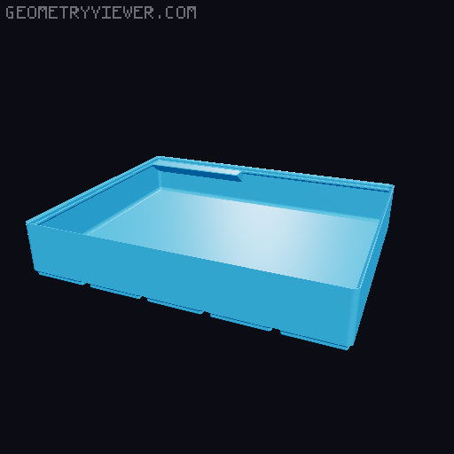 Gridfinity cups height 5 (39mm) collection 3D model thumbnail