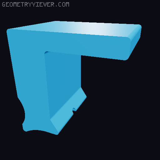 Self feeding filament pelletizer REMIX 3D model thumbnail