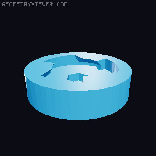 Riot Mako Kayak storage removal mechanism 3D model thumbnail