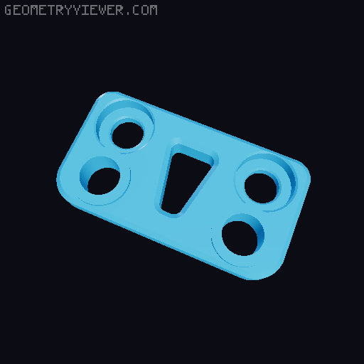 Generic ADXL345 for Neptune 4 Shroud (SF 3x5015) 3D model thumbnail