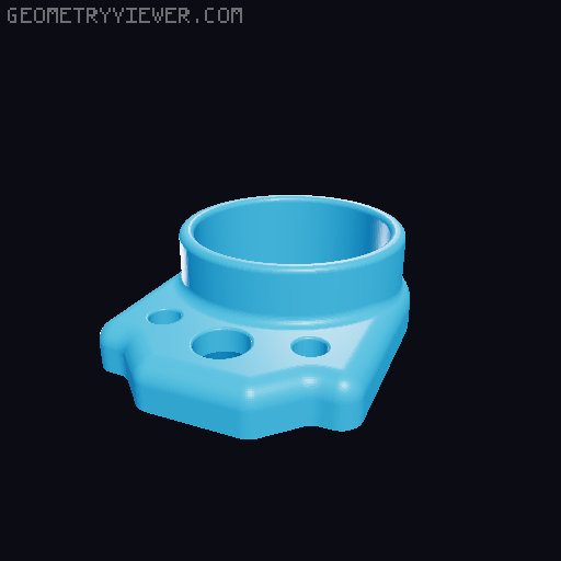 Reinforced Muzzle for Battle Axe 3D model thumbnail
