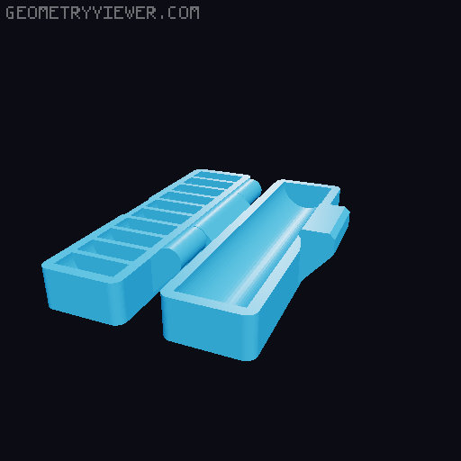Pre-fabs for fuchsr's "Print-in-Place, Customizable Cases for Button-type Batteries" -  25+ sizes 3D model thumbnail
