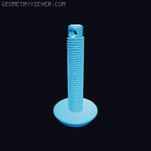 Extra Wide Power Strip Desk Clamp 3D model thumbnail