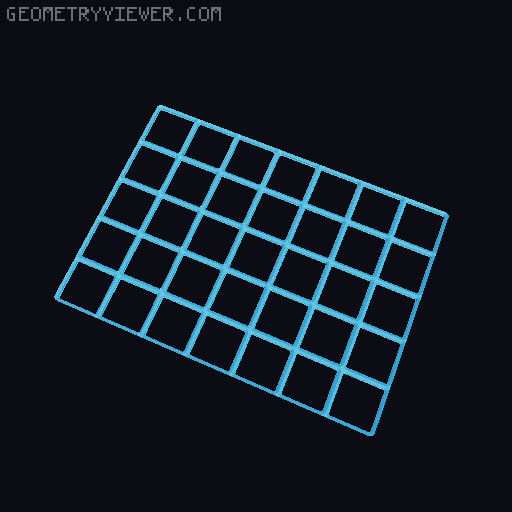 Generated STL Files from Parametric Gridfinity Baseplate 3D model thumbnail