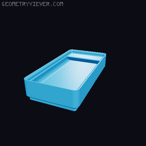 Gridfinity cups height 2 (18mm) collection 3D model thumbnail