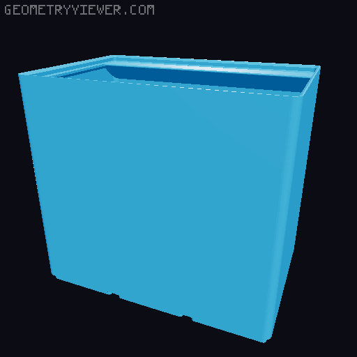 Gridfinity cups height 16 (116mm) collection 3D model thumbnail