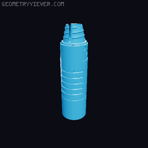 Ontos Shrouded Muzzle Collet 3D model thumbnail