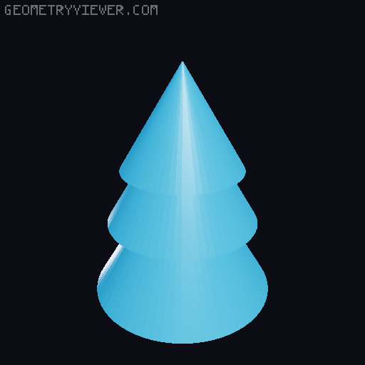 Christmas Tree Bobblehead 3D model thumbnail