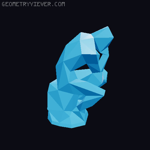 Low-Poly Bookmarks 3D model thumbnail