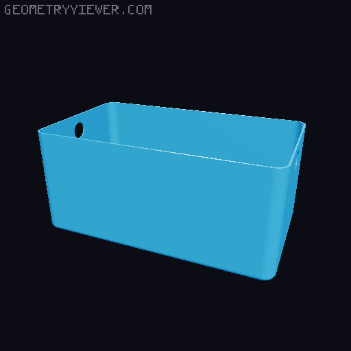 Sci-Fi Box-Lockable 3D model thumbnail