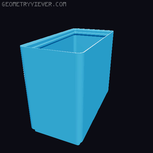 Gridfinity cups height 9 (67mm) collection 3D model thumbnail
