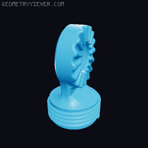 Multifunctional Arm - Ball Joint 3D model thumbnail