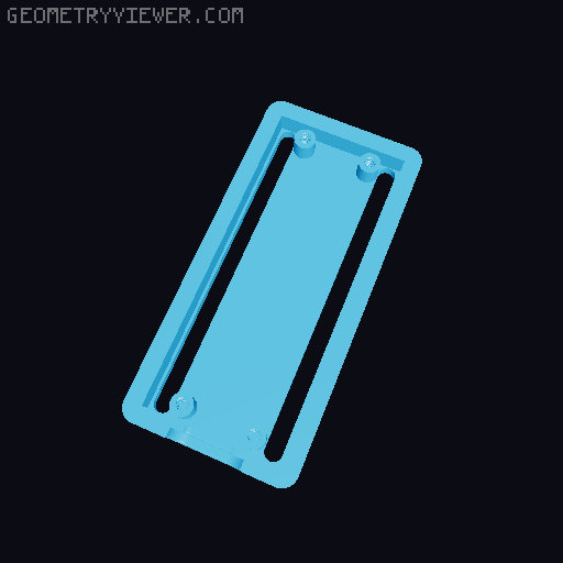 Raspberry Pi Pico Case 3D model thumbnail