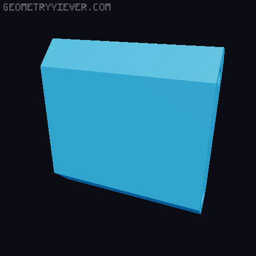 Parametric Rugged Box V2 (for FreeCAD) 3D model thumbnail
