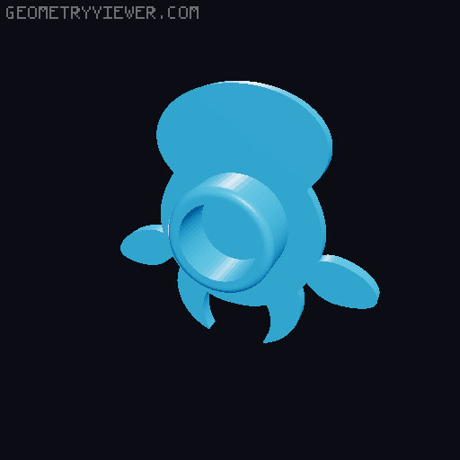 Toilet Paper Heads (cat, sheep, cow) 3D model thumbnail