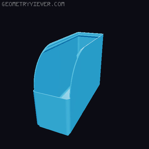 Gridfinity rouded bins collection all sizes 3D model thumbnail