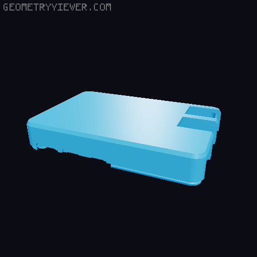Raspberry Pi 5 Case Snap - based On Malolo's screw-less design - Customizable 3D model thumbnail