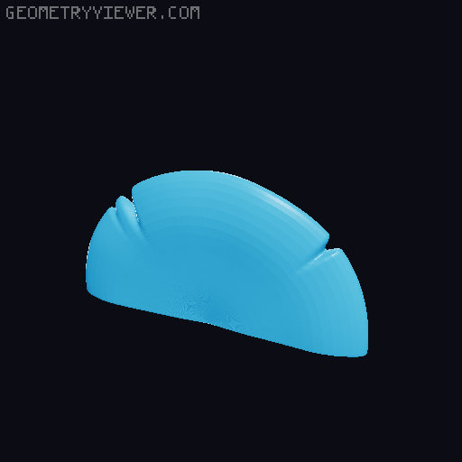 Modular Mushroom Magnets 3D model thumbnail