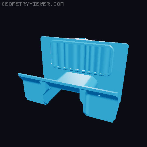 Cab Over Engine for the RC SemiTruck 3D model thumbnail