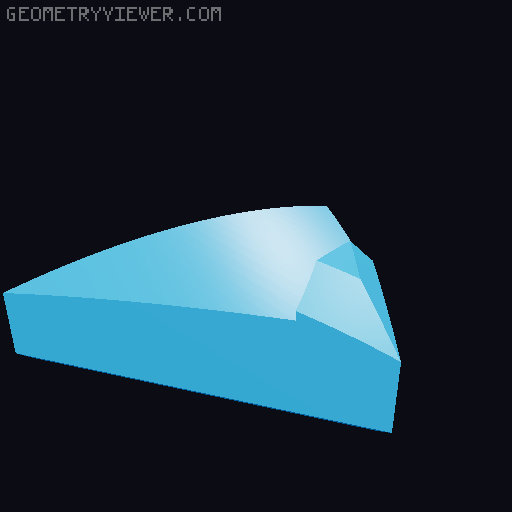 Turtle shell container 3D model thumbnail